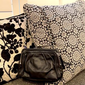 Authentic Coach Parker Black Leather Purse